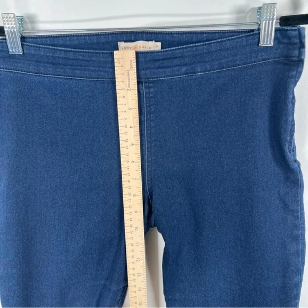 TORY BURCH Side Zip Jeans Mid Rise Style 50141244‎ Size 30